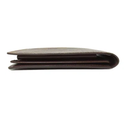Pre-owned Louis Vuitton Damier Canvas Ebene Damier Canvas Wallet (bi-fold) ()