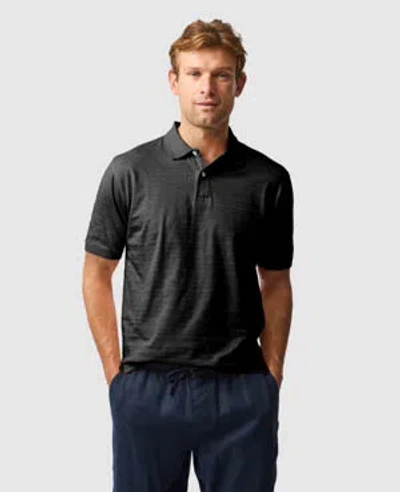 Rodd & Gunn Evans Bay Polo In Black