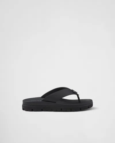Prada Flip-flops In Black