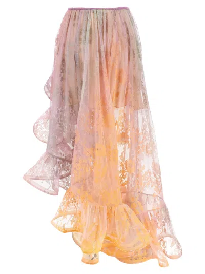 Zimmermann 'dawning Lace Billow' Skirt