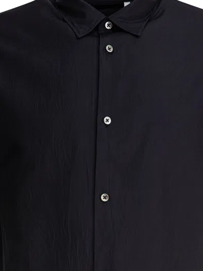 Kaptain Sunshine Short-sleeve Button-down Shirt In Black