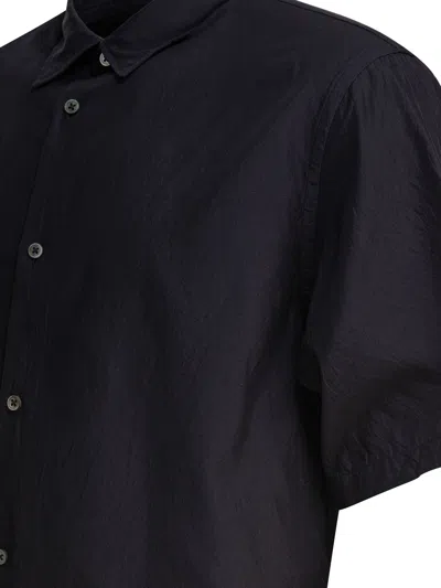 Kaptain Sunshine Short-sleeve Button-down Shirt In Black