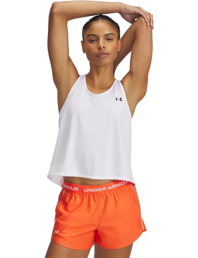 Under Armour Women's Ua Tech Racerback Swing Tank Top In White