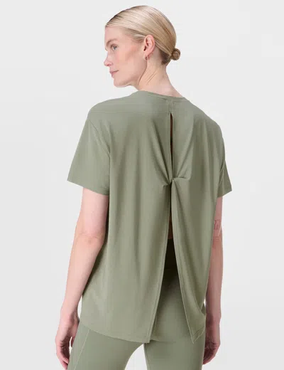 Sweaty Betty Women's Soft Flow Studio Wrap Back T-shirt