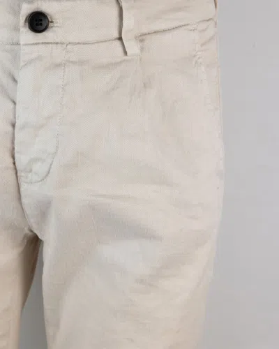 Mason's White Linen Blend Bermuda Shorts
