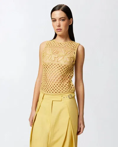 Pinko Pastel Yellow 'gonzano' Top