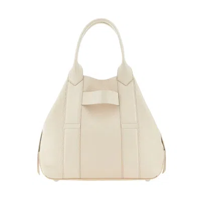 Hogan Women Handbags  - Shopping Medium Script Bag - Ivory In White