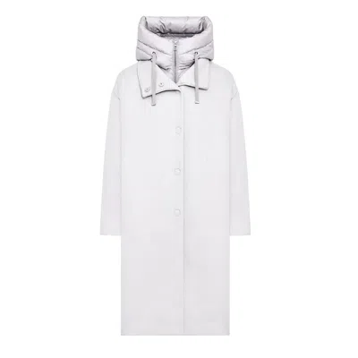 Duno Women's Coats  - Wool Coat - Grey