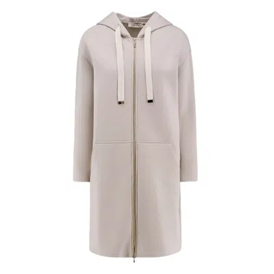 Max Mara Zip-up Drawstring Jacket