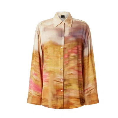 Pinko Life Printed Viscose Shirt