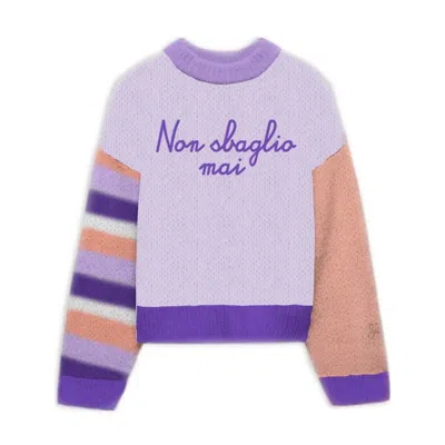 Mc2 Saint Barth Women's Sweaters  - Danya F Mistake 2482 Emb - Multicolor