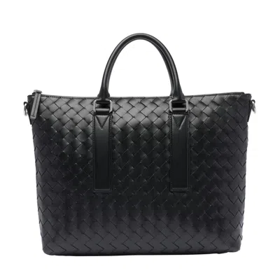 Bottega Veneta Men Intrecciato Soft Briefcase