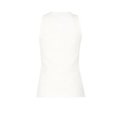 Bottega Veneta Canotta In Jersey Di Cotone Compatto A Coste