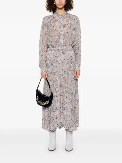 Isabel Marant Étoile Isabel Marant Etoile Grey Viscose Shirt In Purple