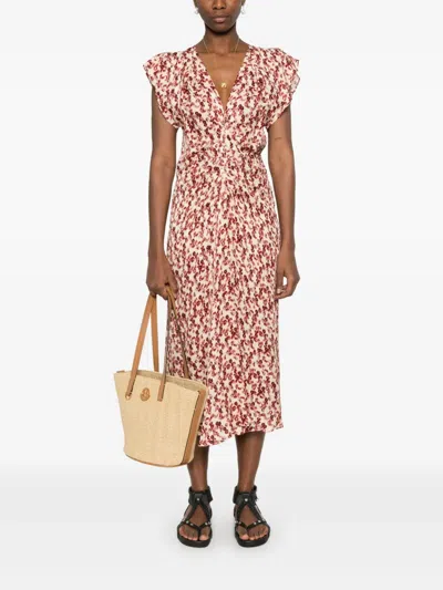 Isabel Marant Kleid Lyndsay In Neutral