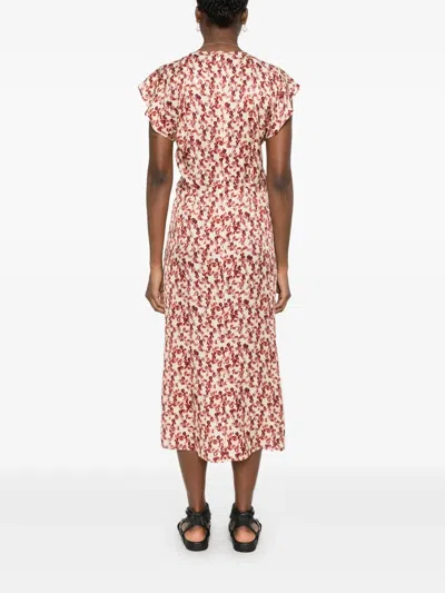 Isabel Marant Kleid Lyndsay In Neutral