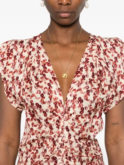 Isabel Marant Kleid Lyndsay In Neutral