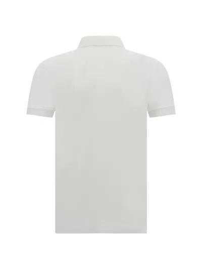 Dolce & Gabbana Cotton Piqué Polo-shirt With Branded Tag In White