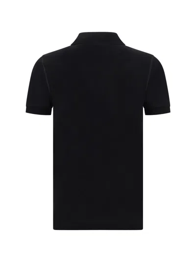 Dolce & Gabbana Elegant Black Cotton Polo Shirt