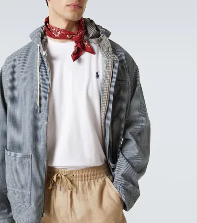 Polo Ralph Lauren Man's White Cotton T-shirt With Logo