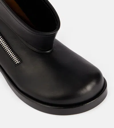 Jw Anderson J. W. Anderson Biker Ankle Boots In Black