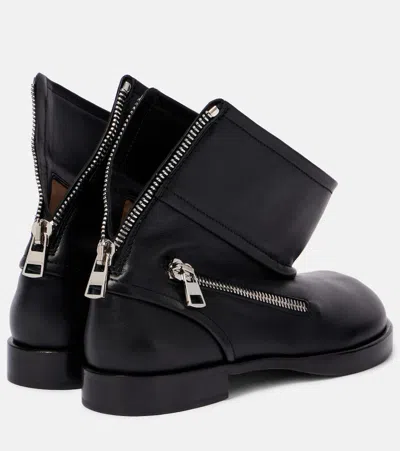 Jw Anderson J. W. Anderson Biker Ankle Boots In Black