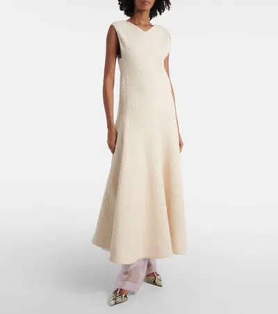 Khaite Trenton Silk-blend Organza Wide-leg Pants