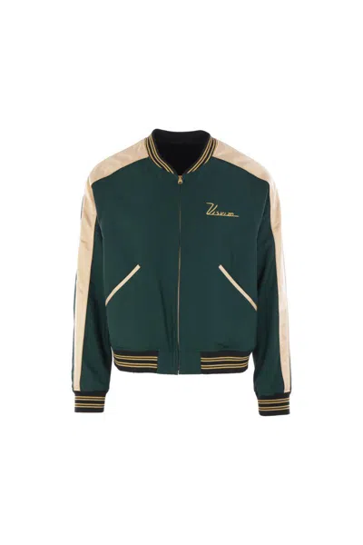 Visvim Douglas Team Jacket In Green