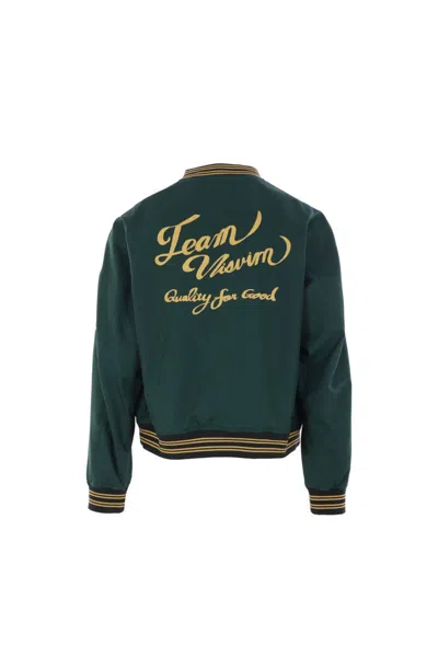 Visvim Douglas Team Jacket In Green