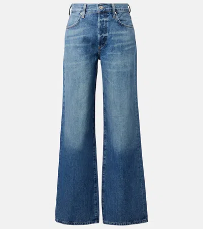 Citizen Of Humanity Citizens Of Humanity Blue Washed Straight Jeans