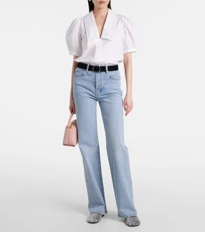 Frame Arrow High-rise Bootcut Jeans