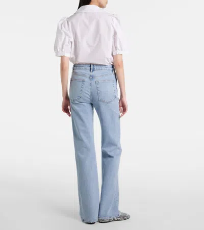 Frame Arrow High-rise Bootcut Jeans