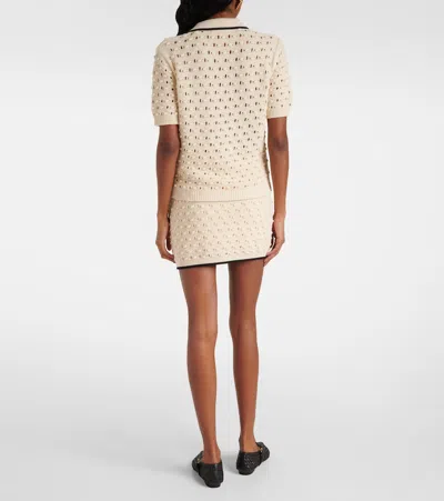 Frame Denim The Bauble Polo Sweater In Multi