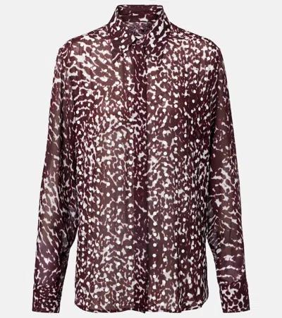 Dries Van Noten Long-sleeved Shirt In Multi
