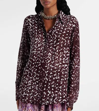 Dries Van Noten Long-sleeved Shirt In Multi