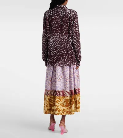 Dries Van Noten Long-sleeved Shirt In Multi