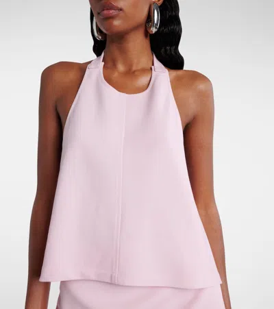 Wardrobe.nyc Wardrobe. Nyc Backless Halter Top In Pink