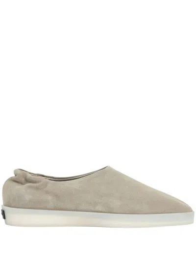 Fear Of God Beige Mules With Logo Patch On The Back And Elasticized Heel