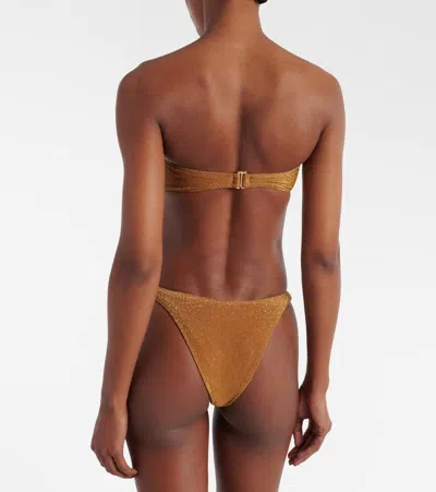 Same Hammer 90s Bikini Bottoms In Brown