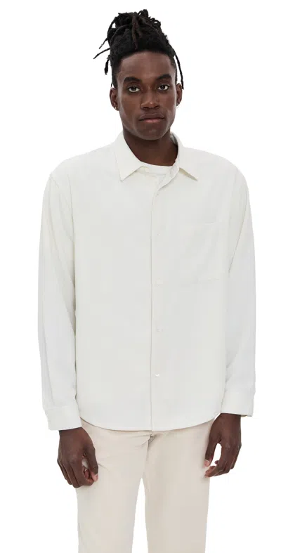 Frame Mens Textured Long-sleeve Shirt