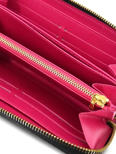 Pre-owned Louis Vuitton 2010 Multicolor Zippy Wallet In Black