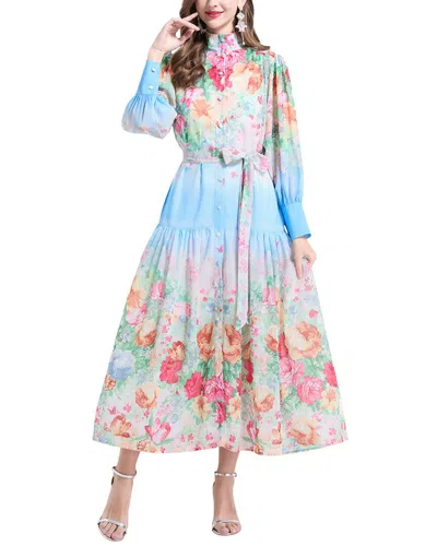 Kaimilan Midi Dress In Multi