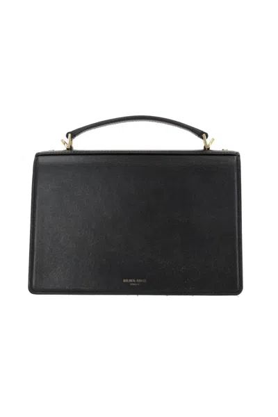 Golden Goose Venezia Bag Palmellato Leather Body Gold Metal Details Bags