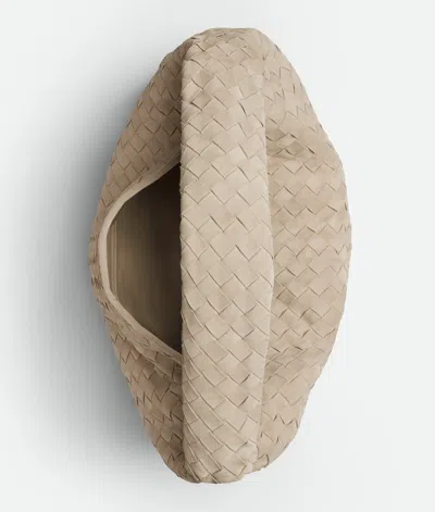 Bottega Veneta Women Hop Medium Leather Shoulder Bag In Neutral