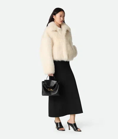 Bottega Veneta Small Ciao Ciao Knot Detail Leather Top Handle Bag