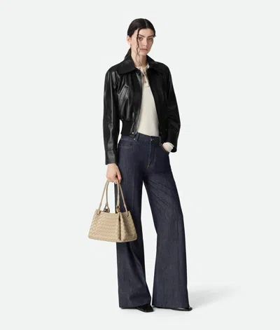 Bottega Veneta Small Parachute Intrecciato Leather Shoulder Bag