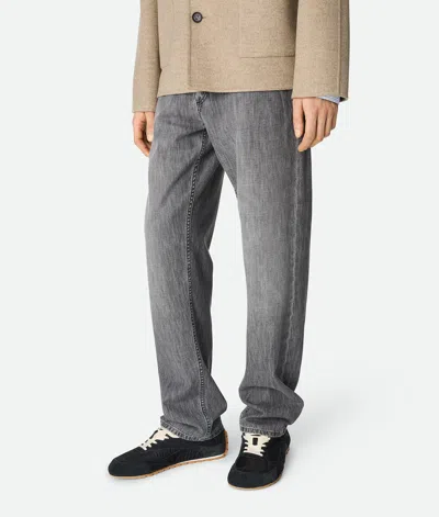 Bottega Veneta Black Suede And Nylon Orbit Flash Sneakers In Blue