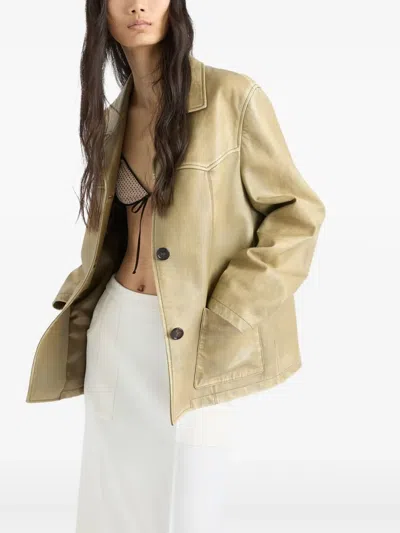 Prada Nappa Leather Jacket