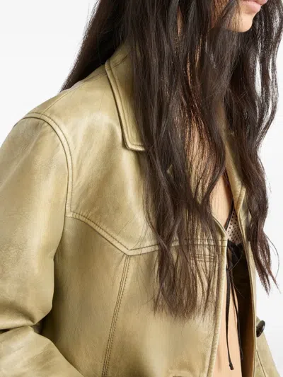 Prada Nappa Leather Jacket