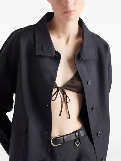 Prada Kid Mohair Jacket